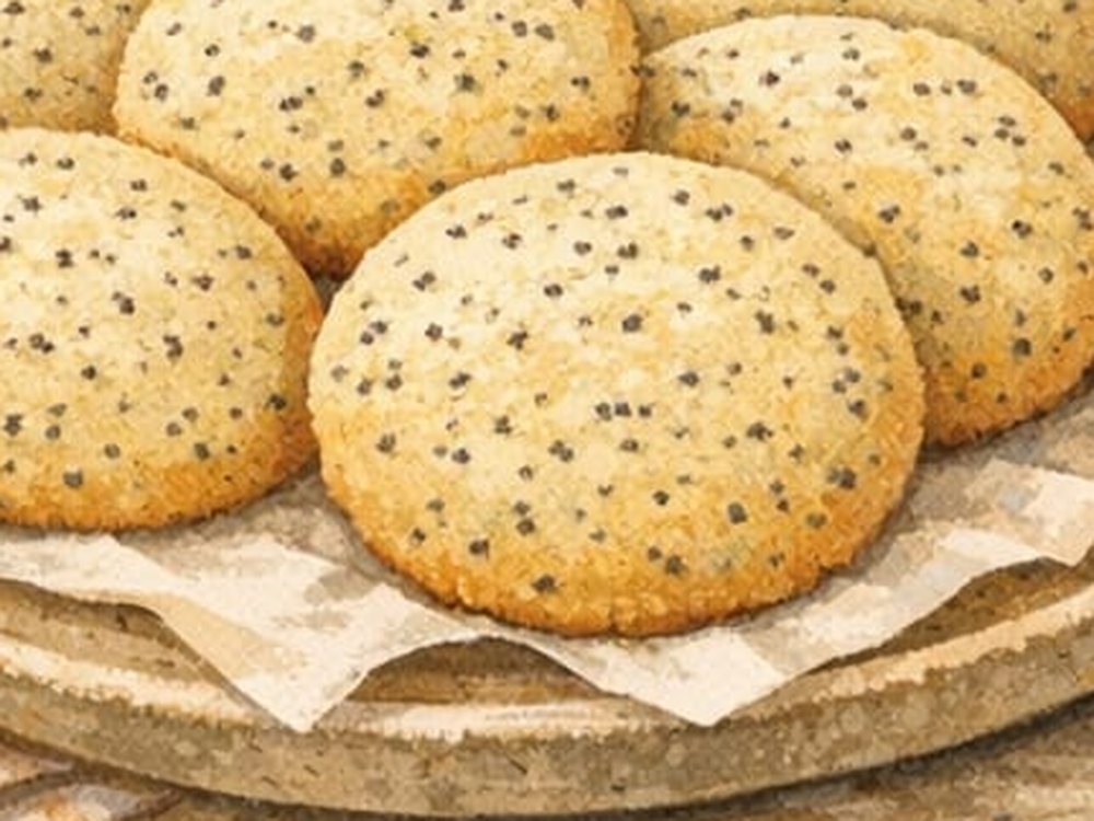 Galletas de Amapola y Naranja